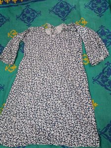 Floral Print A-Line Dress