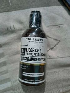 Dr. Sheth's Licorice & Lactic Acid Body Wash