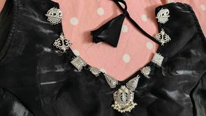 Elegant Black Embellished Blouse