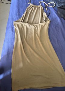 Elegant Backless Mini Dress