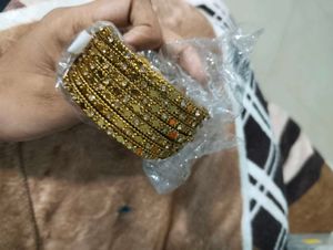 Golden Bangle Set