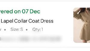 Chic Belted Blazer Dress