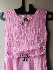 Girls Pink Frock