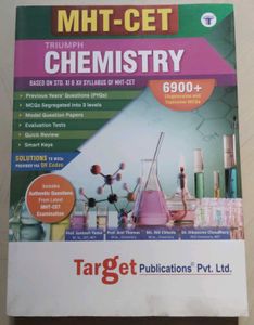 Triumph Chemistry MHT-CET Book
