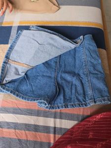 Blue Denim Skirt