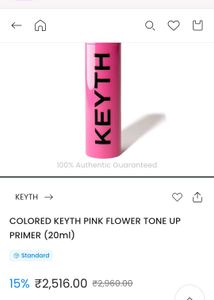Keyth Pink Flower Tone Up Primer
