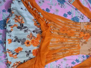 Embroidered Kurta Set with Jacket