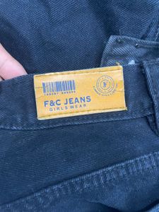 Classic Black Denim Jeans