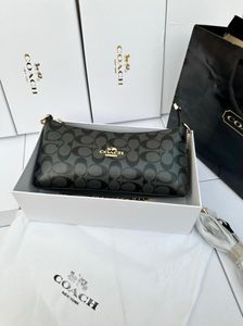 Coach Signature Monogram Crossbody Pouch