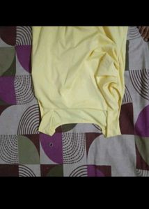 combo of 2 dresses blue and yellow