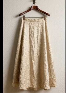 Elegant Navy &amp; Gold Lehenga Set