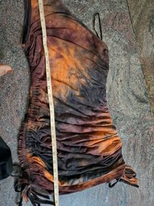 Trendy Tie-Dye Mini Dress