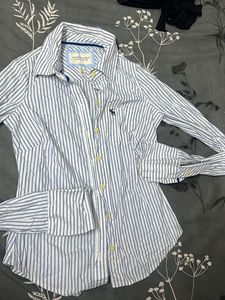 Abercrombie & Fitch Striped Button-Up Shirt