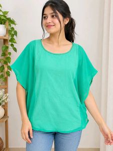 Stylish Green Kaftan Top