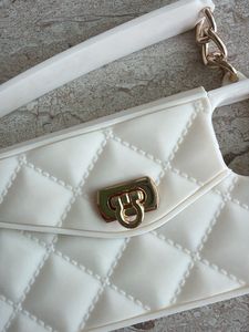 Quilted Phone Case with Chain Strap