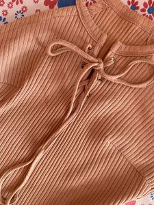 Ribbed Halter Neck Dress