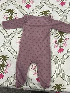 New Carter's Baby Girl Sleepsuit