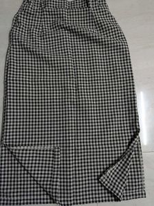 Gingham Check Trousers