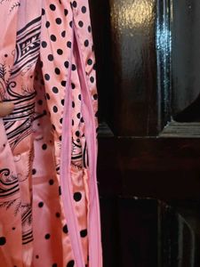 Elegant Pink Ethnic Gown