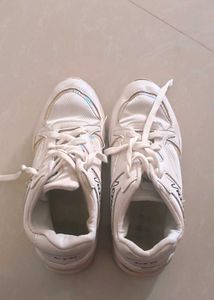 White Chunky Sneakers