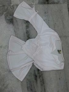 Chic White Bell Sleeve Top ✨