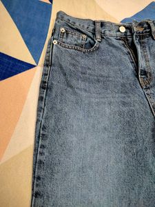 Wide leg high waist Jeans