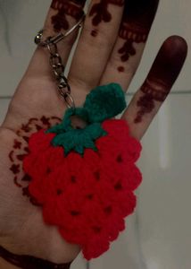Strawberry Keychain