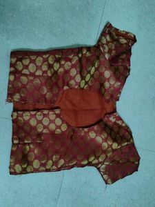 Elegant Brocade Blouse