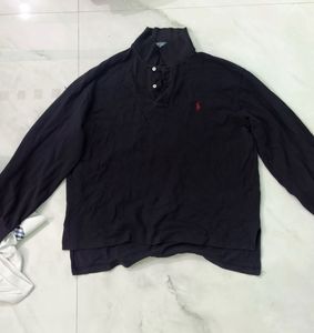 Men's Black Polo Ralph Lauren Long Sleeve Shirt