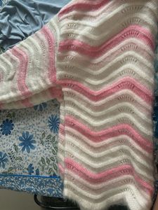 Chic Chevron shiny Knit Sweater