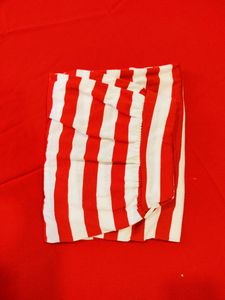 Women's Red And White Stripes Pyjamas