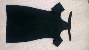 Chic Off-Shoulder Black Party Dress