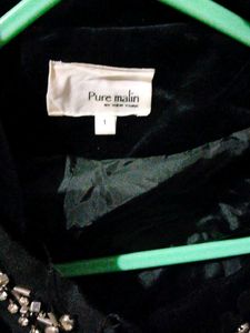 Elegant Black Velvet blazer
