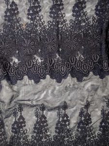 Sheer Black Lace Gothic Top