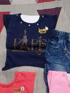 combo Of 3 jeans top