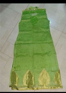 Light Green Embroidered Kurta