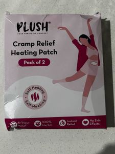 PLUSH Cramp Relief Heating Patch Pack of 2