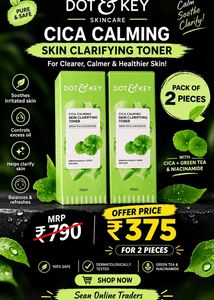 🌿 Dot & Key Cica Calming Skin Clarifying Toner2Pc