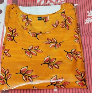 Printed Cotton Kurtis - Set of 2 -(hip 46)