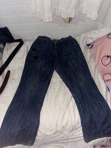 blue Denise boot cut or flare jeans