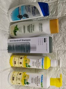 Anti-Dandruff shampoo range pack of 5