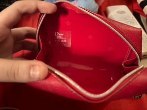 Dior Red Pouch &amp; Lip Gloss