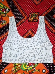 Cute Floral Print Sports Bra