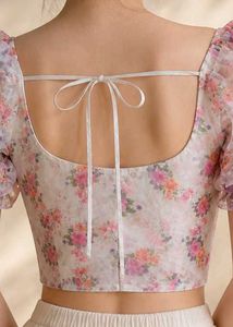 Floral Organza Blouse