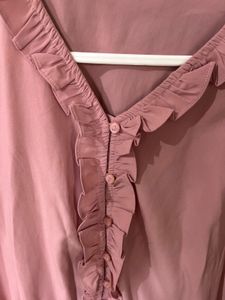 mauve pink top