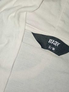 White Cropped Bolero Shrug