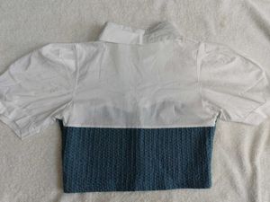 Chic Denim Corset Top