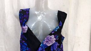 Floral Print Wrap Dress