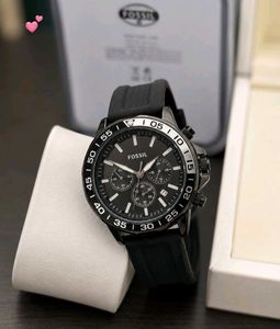 FOSSIL BLACK PREMIUM QUALITY MENS WATCH