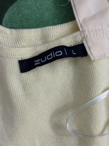 Zudio Yellow Knit Top